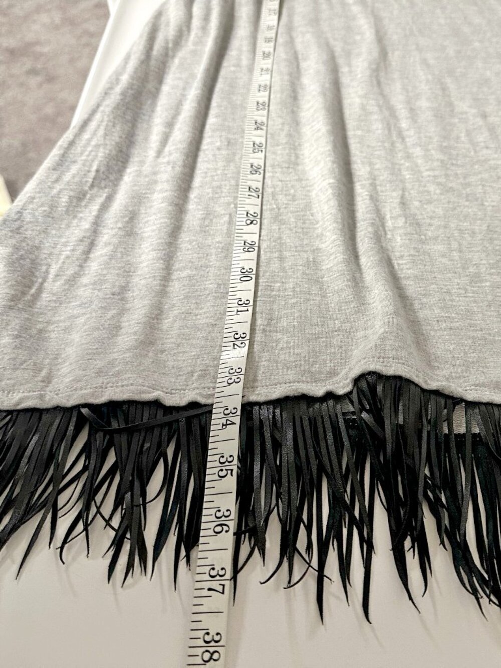 Kensie Fringe Hem Shift Dress - Picture 11 of 11